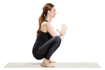Yoga Garland Pose - Malasana © rilueda