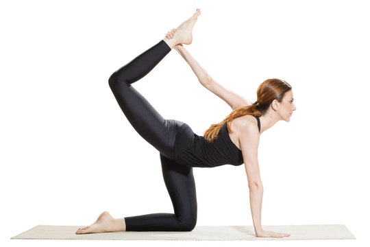 Yoga Half-Bow Pose - Ardha Dhanurasana