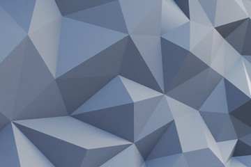 Grey polygonal wall