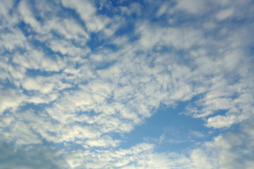 cloud above sky