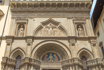 Arezzo in Tuscany, Italy - Facade, Palace of Lay Fraternity.