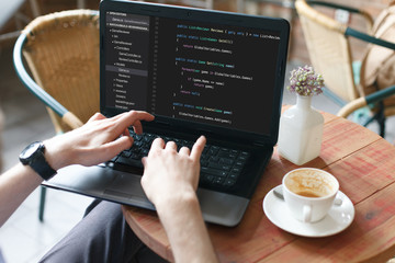 coding code program programming developer compute web development coder work design software...