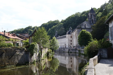Fototapeta na wymiar Abbaye Saint-Pierre de Brantôme