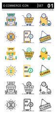 E-Commerce Icon Set 01