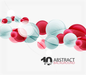 Circle vector background