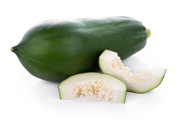 papaya isolated on a white background