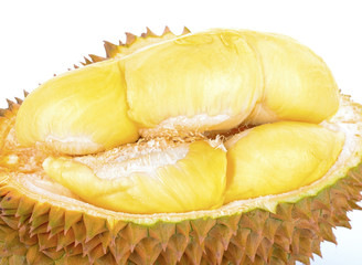 durian fruit closeup