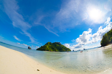 Obraz premium Vacation island in Krabi, Thailand