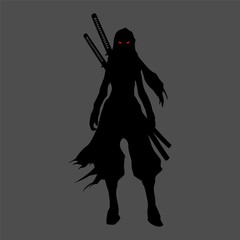 ninja silhouette