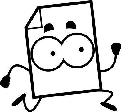 recommend clip art: Paper Running