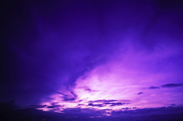 Fototapeta na wymiar colorful sky twilight background