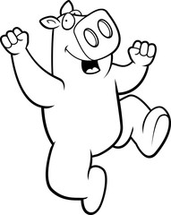 Pig Jumping