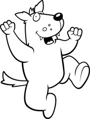 Wolf Jumping