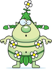 Surprised Cartoon Forest Sprite