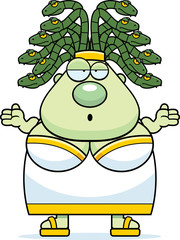 Confused Cartoon Medusa