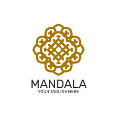 Gold Mandala Logo 