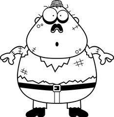 Surprised Cartoon Zombie