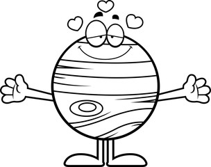 Cartoon Jupiter Hug
