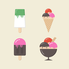 retro ice cream