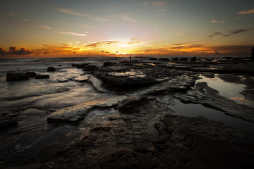 Sunrise of Moffat Beach, Queensland's Sunshine Coast