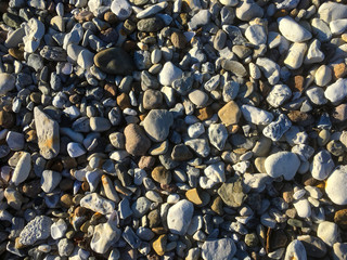 Beach stones