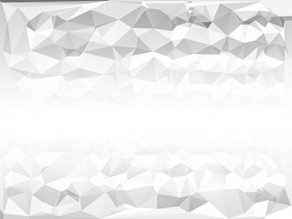 abstract luxurious white tri polygon background