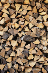 Firewood for furnace