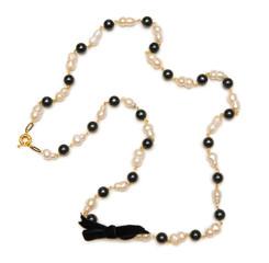 Nice necklace isolated on white background