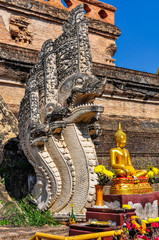 Wat Chedi Luang n Chiang Mai, Thailand