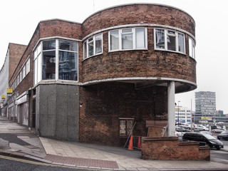 old abandoned bus station