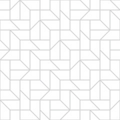 abstract geometric grid art deco vector pattern