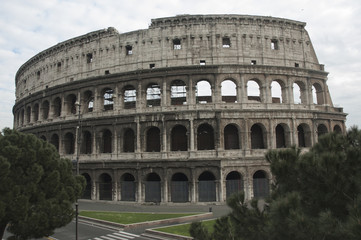 Fototapeta na wymiar colosseum of rome