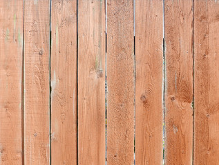 Fototapeta na wymiar Wooden plank fence