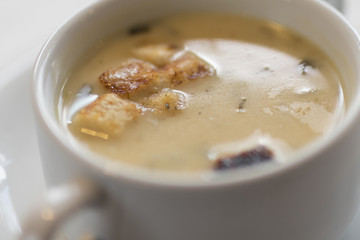 Spargelcremesuppe