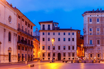 Fototapeta na wymiar Rome. Navona Square. Piazza Navona.