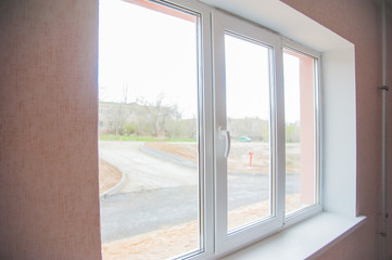 Fototapeta na wymiar Modern residential window
