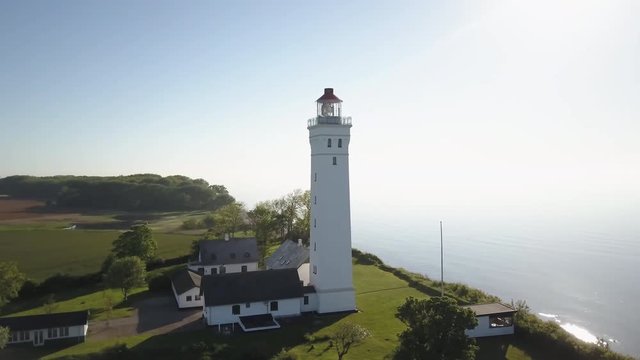 View Of The Lighthouse At Sunny Day
