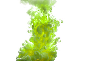 Ink in water. abstract background