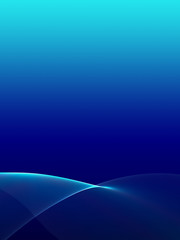 Soft abstract background with gradient and nice shapes