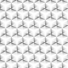 Seamless Monochrome Pattern. Grungy Geometric Shapes Tiling.