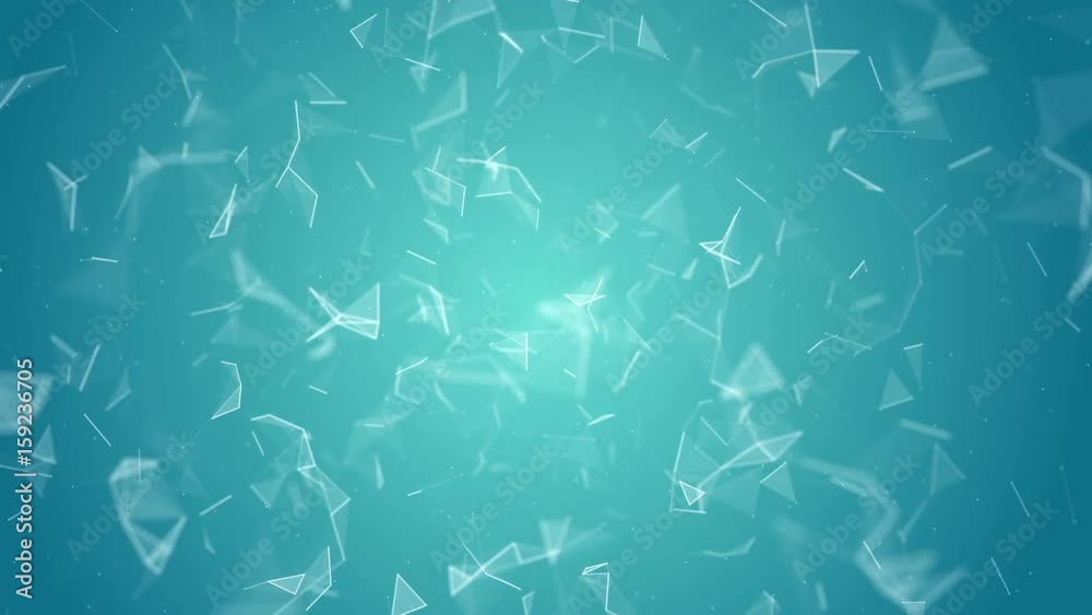 Wall mural geometrical technology futuristic abstract and science color background.