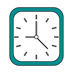 clock flat illustration icon vector design graphic