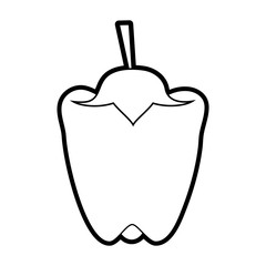 peppers food silhouette illustration icon vector design graphic