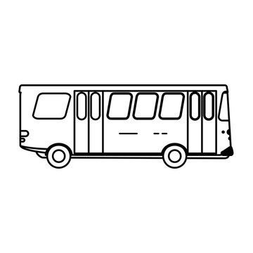 bus flat illustration icon vector design graphic cartoon