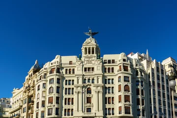 Fototapeten "La Unión y el Fénix Español", Famous building of Valencia, Spain © A.Ruiz