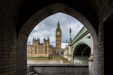 Big Ben and Houses of parliament, London, UK