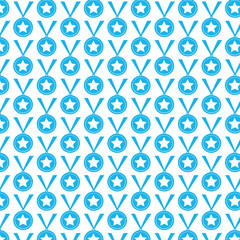 Pattern background medal icon