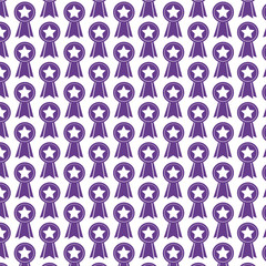 Pattern background medal icon