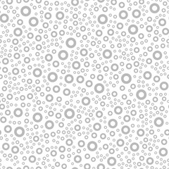 Ring gray pattern. Seamless vector