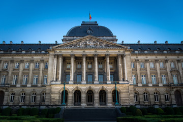 Fototapeta na wymiar Royal Palace of Brussels